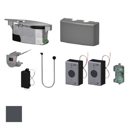 LCN Module and Touchless Battery-Powered RF Actuator Kit, 2 Single Gang Face Plates and Transmitters, 2 6440-2210-DKBRZ